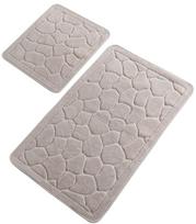 Vonios kilimėlių rinkinys Foutastic Lino 359CHL1554, kreminė sp., 100 cm x 60 cm