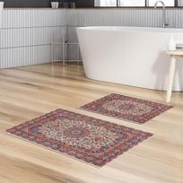 Vonios kilimėlių rinkinys Foutastic 299ANR1586, įvairių spalvų, 150 cm x 60 cm
