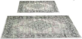 Vonios kilimėlių rinkinys Foutastic KT480, įvairių spalvų, 150 cm x 60 cm
