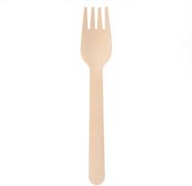 Verlo Bamboo Vienkartinės šakutės, 16 cm, bambukinės, 100 vnt.