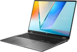 intel core ultra - Asus VivoBook Flip TP3607SA-RJ033W, 16", OLED, Touchscreen, 3K, 2880 x 1800, Intel Core Ultra 7, 16 GB, 1 TB, Matinė pilka (Matte Gray) - 3 nuotrauka
