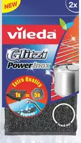 Vileda Glitzi Power Inox kempinėlė 2 vnt
