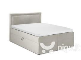 Lova Mazzini Beds Yucca 180x200 cm, smėlio spalvos