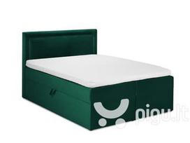 Lova Mazzini Beds Yucca 140x200 cm, tamsiai žalia