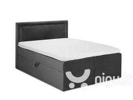 Lova Mazzini Beds Yucca 160x200 cm, tamsiai pilka