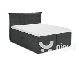 Lova Mazzini Beds Echaveria 140x200 cm, tamsiai pilka