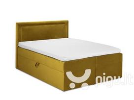 Lova Mazzini Beds Yucca 180x200 cm, geltona