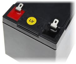 akumuliatorius 12v 7ah ups -  MPL POWER ELEKTRO MW 7.2-12L - 2 nuotrauka