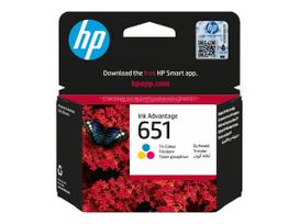 hp spausdintuvas rasalinis - HP 651 Ink Cartridge Tri-color | C2P11AE#BHK - 3 nuotrauka