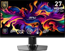 MSI MPG 271QRDE QD-OLED X50 27", Juodas (Black), WQHD, 500Hz