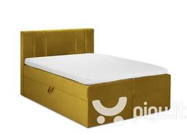 Lova Mazzini sofas Afra 140x200 cm, geltona