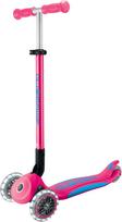 globber paspirtukas primo foldable light - GLOBBER Primo Foldable Plus Lights, rožinė/šviesiai mėlyna (Pink/Light Blue) - 2 nuotrauka
