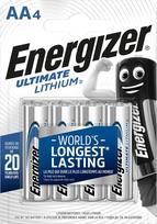 lithium aa baterija - Energizer Lithium Battery AA x 4 - 2 nuotrauka