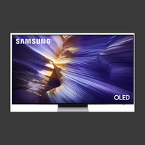 4k 144hz - Samsung QE48S90FAEXXH OLED 48" Juodas (Black) - 1 nuotrauka