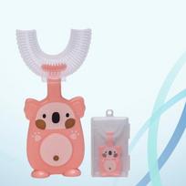 Kiddyz U1 elektrinis dantų šepetėlis vaikams (2-6 metai), rožinis (Pink)