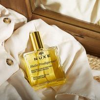 nuxe aliejus 100 ml - Nuxe Multifunctional dry oil sausas aliejus veidui/kūnui/plaukams - 100 ml. - 3 nuotrauka