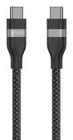 ankeriai - Anker A82E2H11 USB-C į USB-C Laidas 240W 0.9m Juodas (Black) - 1 nuotrauka