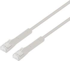 cat6a kabelis copper - Intellinet 745154 Tinklo kabelis Flexi Cat6a F/FTP 2m Pilkas (Grey) - 1 nuotrauka