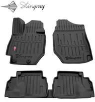 Kilimėliai 3D SUZUKI Jimny JB74 2018->, 5 vnt. black /5021035