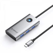 usb a sakotuvas - Orico PW11-6P USB-C šakotuvo prijungimo stotis 3x USB-A 3.0 + 1x USB-C 2.0 + 1x HDMI - Pilka (Grey) - 1 nuotrauka