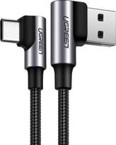 Ugreen 20856 USB-A į USB-C 2.0 kabelis 1m Juodas (Black)