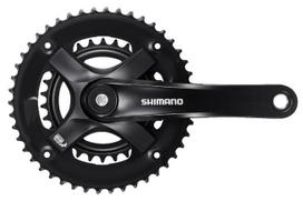 shimano tourney - Shimano Tourney FC-TY501-2 Žvaigždžių blokas priekinis 46/30T Juodas (Black) - 1 nuotrauka