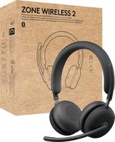 logitech ausin - Logitech Zone Wireless 2 UC Grafitas (Graphite) - 1 nuotrauka
