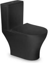 CERSANIT Agis pakabinamo unitazo komplektas Juodas (Black) C717