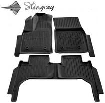 Kilimėliai 3D TOYOTA Land Cruiser 300 2021-&gt, 5 vnt. black /5022085