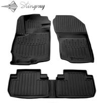 Kilimėliai 3D PEUGEOT 4007 2007-2013, 5 vnt. black /5013015