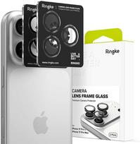 telefono kameros apsauga - Ringke Camera Frame Protector 2-pack for iPhone 17 Pro / 17 Pro Max - Black - 1 nuotrauka
