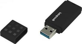 atmintine 128gb usb 2.0 - Goodram UME3 128GB USB 3.0 Black (Juodas) - 2 nuotrauka