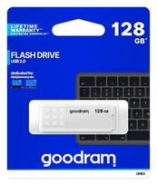 atmintine 128gb usb 2.0 - Goodram UME2 128GB White (Baltas) - 5 nuotrauka