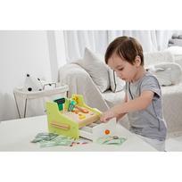 kasos aparatai - Classic World medinis kasos aparatas CW54167 su priedais - 10 nuotrauka