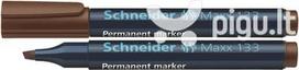 Žymeklis Schneider 133 permamentinis kirstu galu 1-4 mm rudas