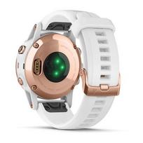 garmin fenix laikrodis - Garmin Fenix 5S Plus Sapphire Rose Gold/White (Rožinis/Baltas) - 6 nuotrauka