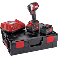 elektriniai smuginis suktuvas - Smūginis veržliasūkis Flex ID 1/4'' 18.0-EC HD/5.0 Set; 18 V; 2x5,0 Ah akum. - 1 nuotrauka