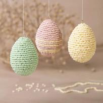 balti kiausiniai - Creativ kiaušinių rinkinys kūrybai, balti (White) 12 vnt - 4 nuotrauka