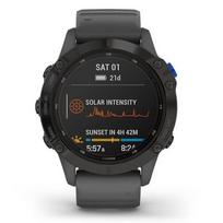 garmin fenix laikrodis - Garmin Fenix 6 Pro Solar Slate Grey (Pilkas) - 2 nuotrauka