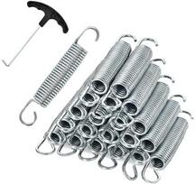 Bonideco Select Rinkinys iš 20 batuto spyruoklių 14cm., sidabrinės spalvos