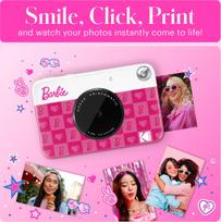 rozinis fotoaparatas - Kodak Printomatic Barbie Rožinis (Pink) - 2 nuotrauka