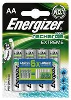 kraunami aa elementai - Energizer Accu Recharge Extreme 2300mAh Battery AA 4x - 1 nuotrauka