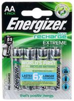 kraunami aa elementai - Energizer Accu Recharge Extreme 2300mAh Battery AA 4x - 2 nuotrauka