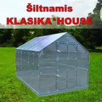 Šiltnamio prailginimo rėmas Klasika House, 2 m
