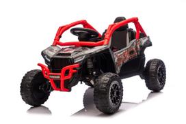 Vaikiškas elektromobilis Kawasaki TERYX KRX1000, raudonas (Red)