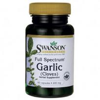 cesnakai 60 - SWANSON, Česnakas 400MG, 60 kapsulių - 2 nuotrauka