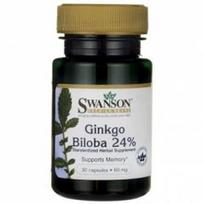 Swanson GINKGO BILOBA 60 mg N30 maisto papildas