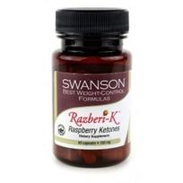 SWANSON RASPBERRY KETONES N60 maisto papildas