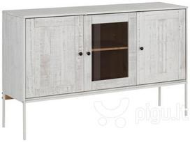 TV spintelė Notio Living Freya 2D1D, balta