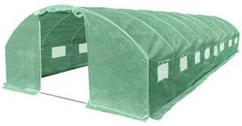 Šiltnamis su armuota plėvele, 32 m², 4x8 m, Žalias (Green)
